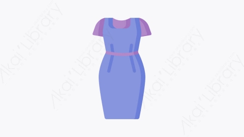 图片素材-033连衣裙 dressMG卡通衣服元素图标