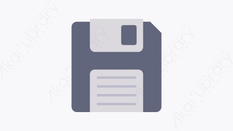 图片素材-033-软盘floppy_disc卡通扁平商务办公业务元素图标