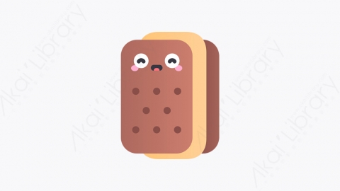 图片素材-034-冰淇淋三明治ice_cream_sandwich