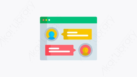 图片素材-034留言 messageMG卡通计算机元素图标