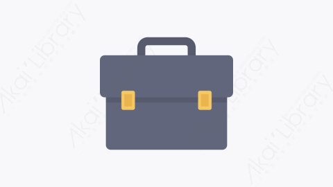 图片素材-034-组合portfolio卡通扁平商务办公业务元素图标