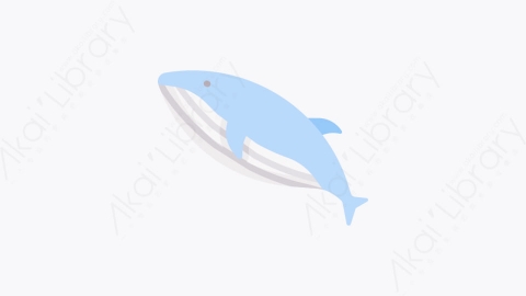 图片素材-034鲸鱼 whaleMG卡通北极和南极的元素图标