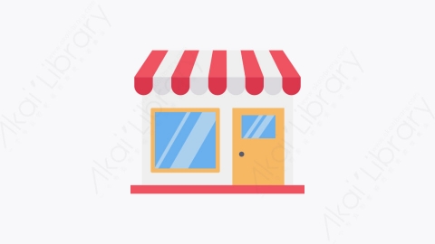 图片素材-035-咖啡厅coffee_shop扁平卡通城市生活元素图标