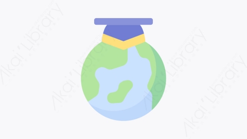 图片素材-035全球教育 global educationMG卡通教育元素图标