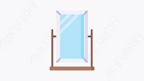 图片素材-036镜 mirrorMG卡通家居用品元素图标