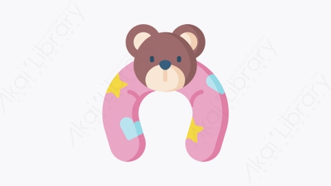 图片素材-036枕头pillowMG卡通婴儿和玩具元素图标