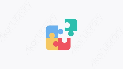 图片素材-036-拼图游戏puzzle_game卡通扁平业余爱好时间元素图标