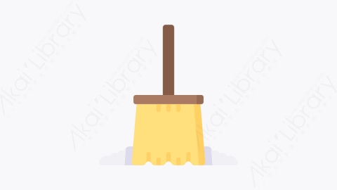 图片素材-037扫帚 broomMG卡通家居用品元素图标
