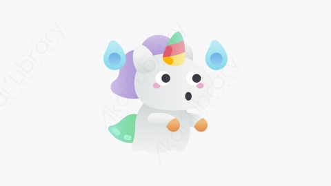 图片素材-037-鬼魂独角兽ghost