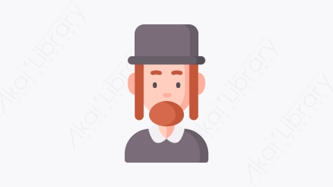 图片素材-037犹太人 jewishMG卡通光明节元素图标