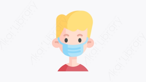 图片素材-037口罩 maskMG卡通个人防护装备PPE元素图标