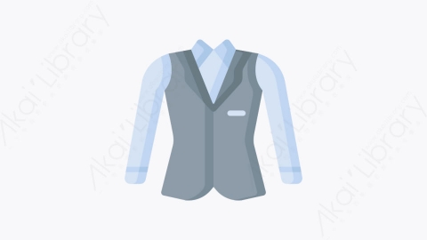 图片素材-038背心 vestMG卡通衣服元素图标