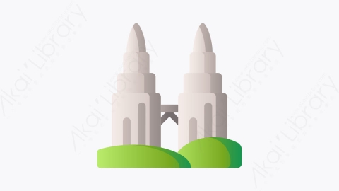 图片素材-035_双子塔_twin_towers
