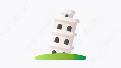 图片素材-045_比萨斜塔_pisa_tower