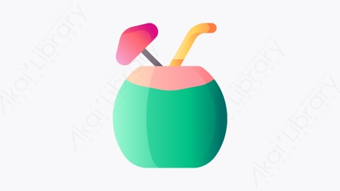 图片素材-017_椰子饮料_coconut_drink