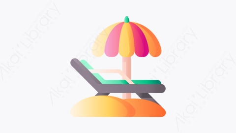 图片素材-040_沙滩椅_beach_chair