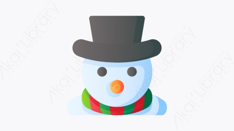 图片素材-004_雪人_snowman