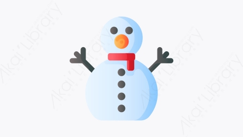 图片素材-019_雪人_snowman