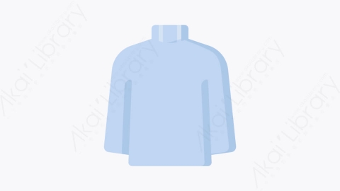 图片素材-040高领衫 TurtleneckMG卡通衣服元素图标