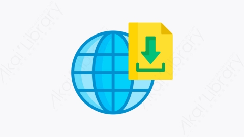 图片素材-041文件下载 file downloadMG卡通计算机元素图标