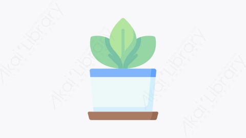 图片素材-041盆栽 plantMG卡通家居用品元素图标