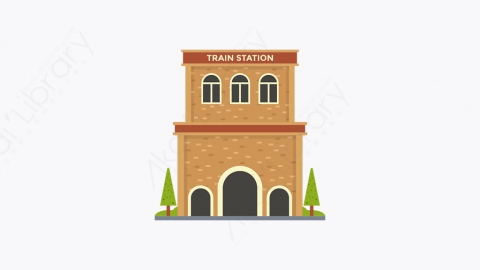 图片素材-041_火车站_railway_station