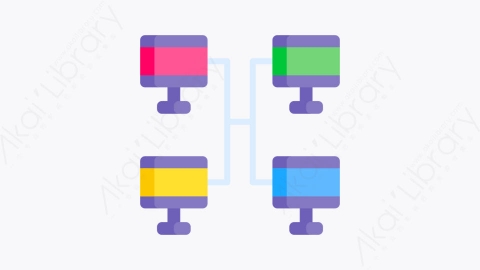 图片素材-042网络 networkMG卡通团队合作精神元素图标