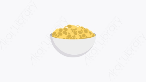 图片素材-0043-通心粉macaroni卡通扁平食物和饮料的元素图标