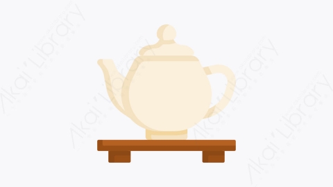 图片素材-044茶壶 teapotMG卡通中国元素图标