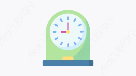 图片素材-045时钟 clockMG卡通家居用品元素图标