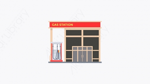 图片素材-045_加油站_gas_station