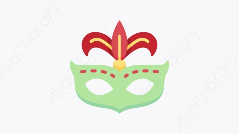 图片素材-046眼膜 eye maskMG卡通马戏团元素图标