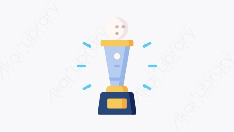 图片素材-046奖杯 trophyMG卡通高尔夫元素图标