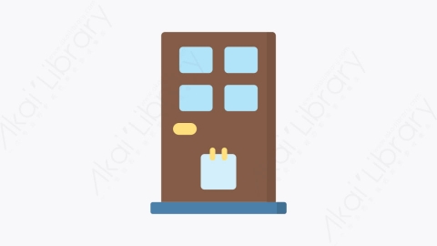 图片素材-047门 doorMG卡通家居用品元素图标