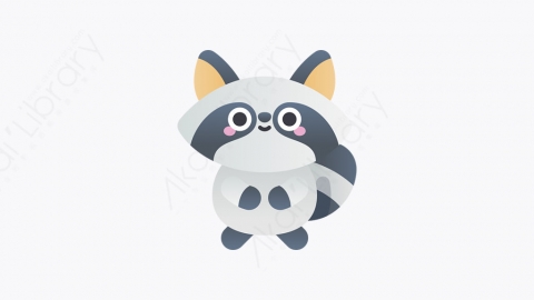 图片素材-047-浣熊raccoon