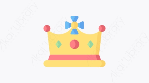 图片素材-049冠crownMG卡通中世纪元素图标
