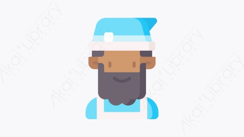 图片素材-049侏儒gnomeMG卡通童话元素图标