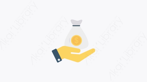 图片素材-0049-投资investment卡通扁平金融财务元素图标