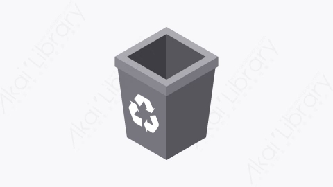 图片素材-050_回收站垃圾箱_recycle_bin