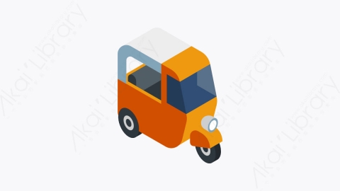 图片素材-017_三轮车_tuk_tuk