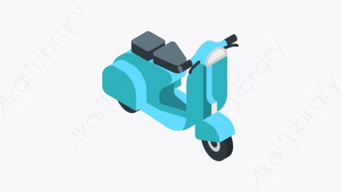 图片素材-039_小型摩托车_scooter