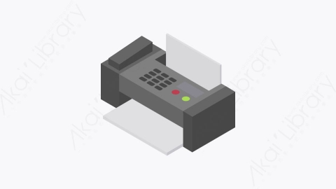图片素材-005_打印机_fax