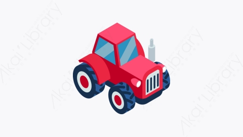 图片素材-039_拖拉机_tractor