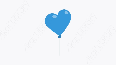 图片素材-030_心脏气球_heart_balloon