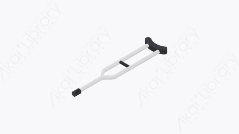 图片素材-001_拐杖_crutch