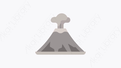 图片素材-050火山 volcanoMG卡通秘鲁元素图标
