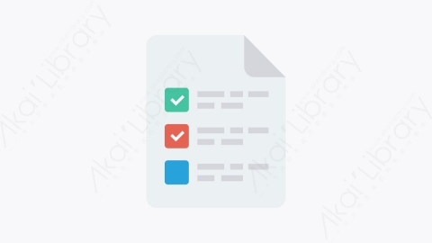图片素材-051-检查表checklist卡通扁平健康和健身元素图标
