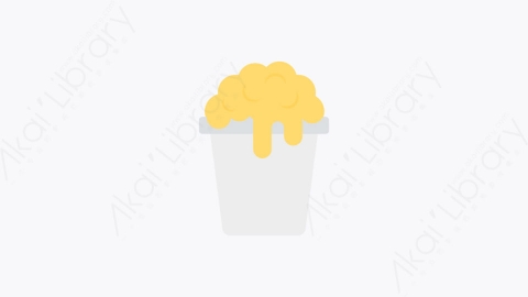 图片素材-0052-玉米糖candy_corn卡通扁平食物和饮料的元素图标