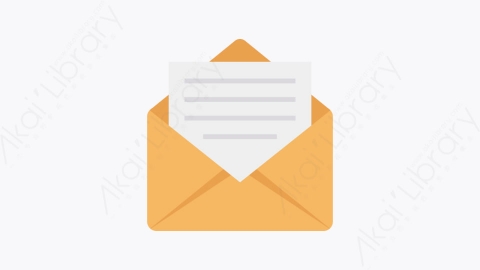图片素材-052-电子邮件email扁平卡通办公空间元素图标