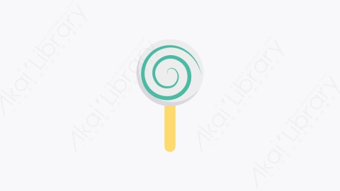图片素材-0055-棒棒糖lollipop卡通扁平食物和饮料的元素图标